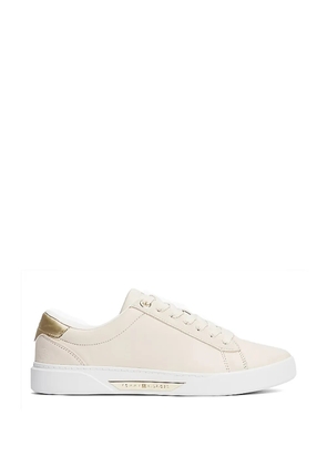 Tommy Hilfiger leather sneakers - Neutrals