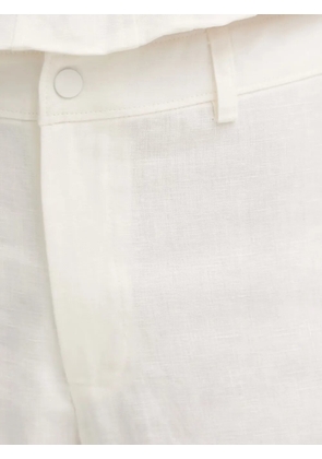 Bardot Serafina mid-rise wide-leg trousers - White