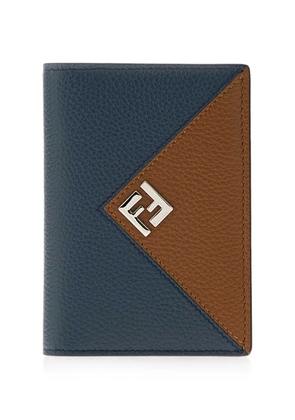 FENDI Lui leather card holder - Brown