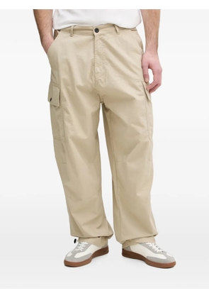 Alpha Industries drawstring-hem wide-leg trousers - Neutrals