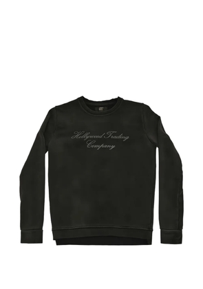Htc Los Angeles HOLLYWOOD T.C logo-print cotton sweater - Black