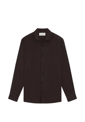 Frescobol Carioca Antonio long-sleeve shirt - Brown