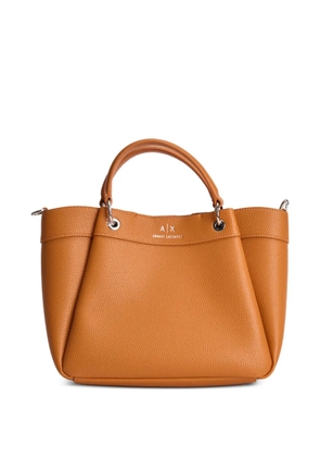 Armani Exchange top handle shoulder bag - Orange
