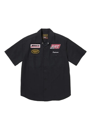 Supreme x Vanson Leathers® short-sleeve work shirt - Black