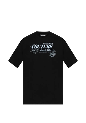 Versace Jeans Couture logo-print T-shirt - Black