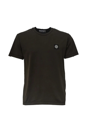 Stone Island Compass-patch T-shirt - Brown