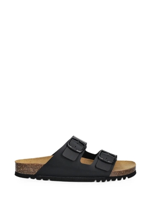 Scholl buckle-fastening slides - Black