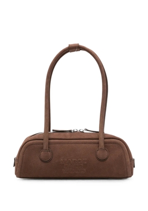 Marge Sherwood logo-embossed leather tote bag - Brown