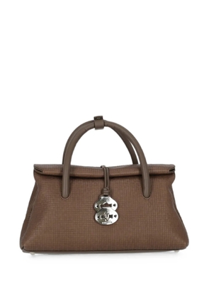 Zanellato small Dotta leather shoulder bag - Brown