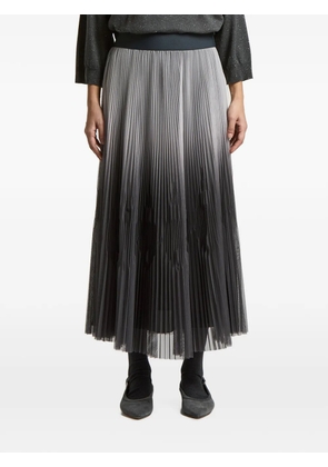 Peserico pleated midi skirt - Grey