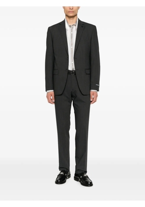 Karl Lagerfeld pressed-crease tailored trousers - Grey