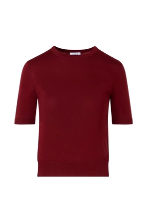 Akris short-sleeve knit sweater - Red