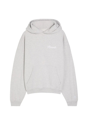 PICANTE logo-embroidered hoodie - Grey