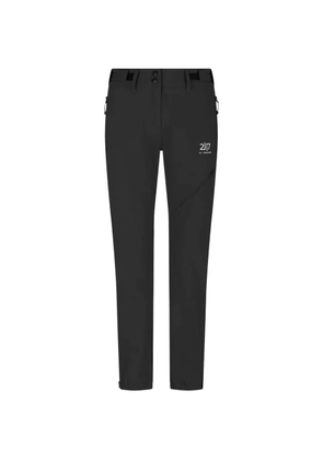 2117 of Sweden Sandhem logo-print panelled trousers - Black