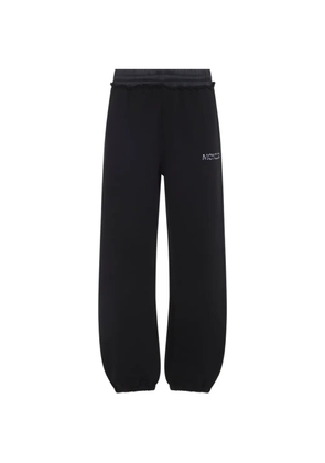 Moncler logo-print track pants - Black