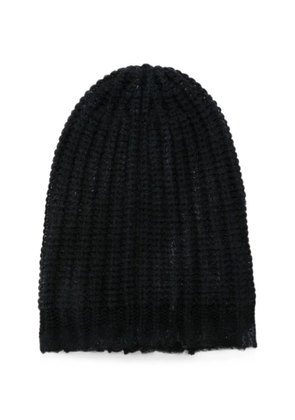 Avant Toi ribbed-knit beanie hat - Blue