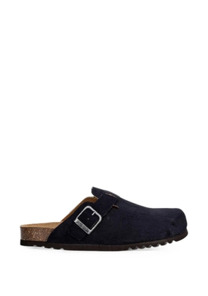 Scholl Olivier buckle-fastening slippers - Blue