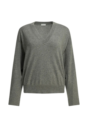 Brunello Cucinelli V-neck cashmere sweater - Grey