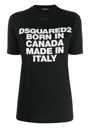 DSQUARED2 Born In Canada T-shirt - Black