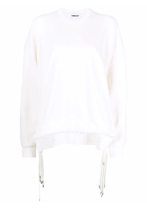 AMBUSH multi-cord crew-neck sweatshirt - Neutrals