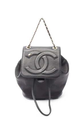 CHANEL Pre-Owned 2019 Coco Mark backpack - Black
