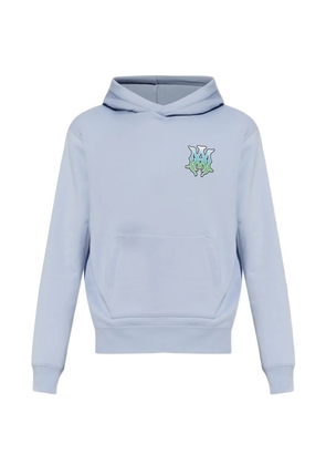 AMIRI logo-print hoodie - Blue