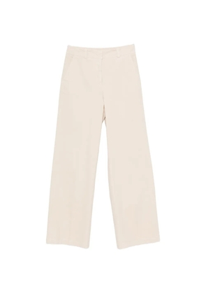 Peserico concealed-fastening wide-leg trousers - Neutrals