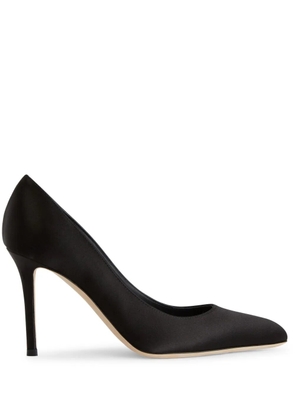 Giuseppe Zanotti Jakye 90mm suede pumps - Black