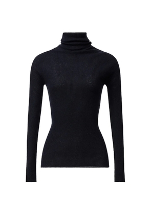 Fabiana Filippi ribbed roll-neck sweater - Blue