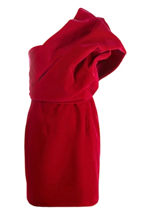 TOM FORD one-shoulder mini dress - Red