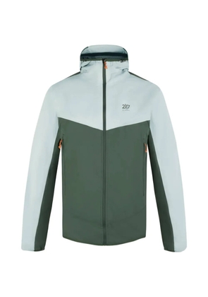 2117 of Sweden Jacks 2.5 layer hooded panelled jacket - Green