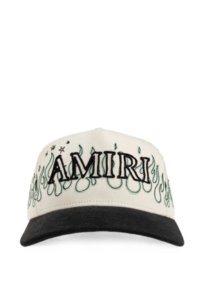 AMIRI logo-embroidered baseball cap - Neutrals