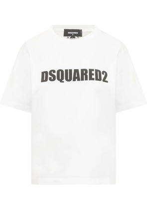 DSQUARED2 logo-print T-shirt - White