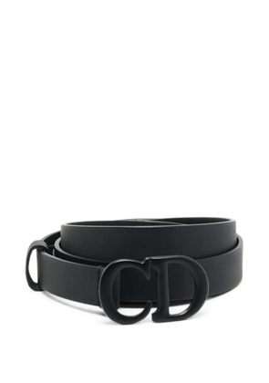 Christian Dior Pre-Owned 2019 CD-logo leather belt - Black