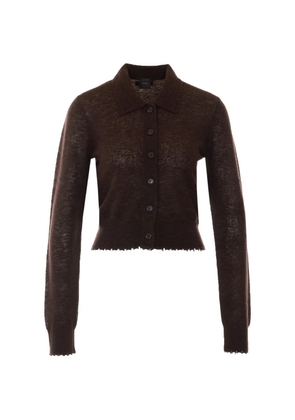 PINKO button-down polo cardigan - Brown