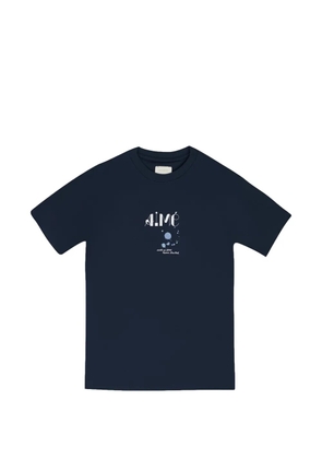Aimé Leon Dore logo-print short-sleeve T-shirt - Blue