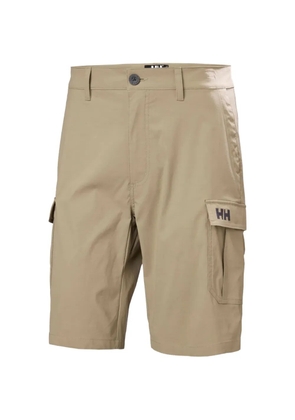 Helly Hansen logo-patch cargo shorts - Neutrals