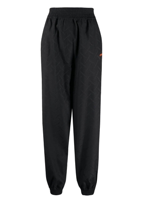 COUNTY OF MILAN County side zip track pants - Black