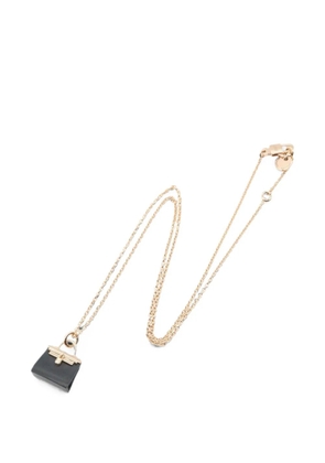 Hermès Pre-Owned Amulet Kelly jade necklace - Pink