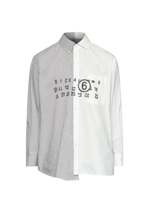 MM6 Maison Margiela cotton poplin shirt - White
