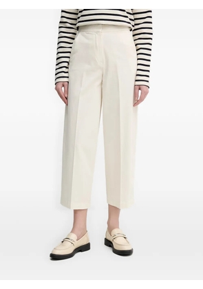 Benetton cropped wide-leg trousers - Neutrals