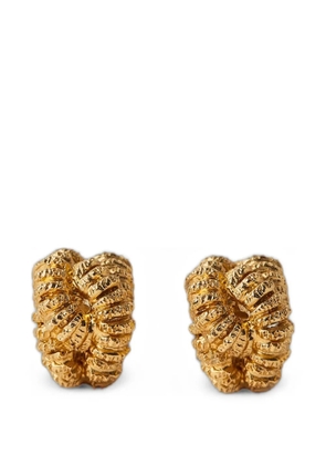 Paola Sighinolfi Talisman Knot earrings - Gold