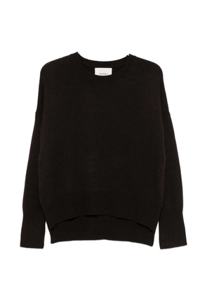 Lisa Yang crew-neck sweater - Brown