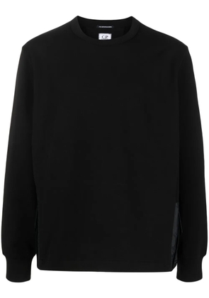 C.P. Company flap-pocket crew-neck sweatshirt - Black