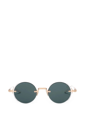 Akoni Jupiter round-frame sunglasses - Gold