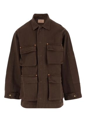 CULTURA cotton jacket - Brown