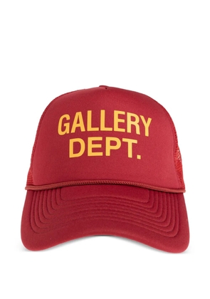 GALLERY DEPT. logo-print cap - Red