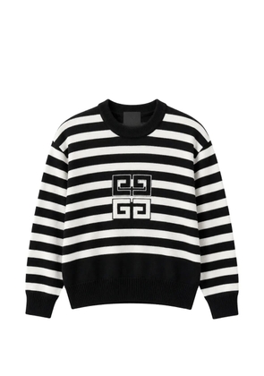 Givenchy 4G striped sweater - Black