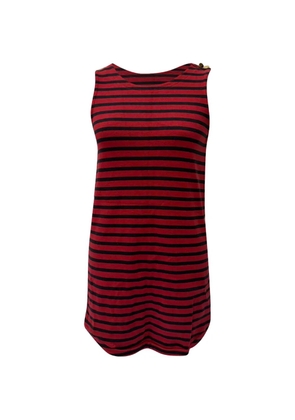 SANDRO 2010-2020s striped sleeveless dress - Red