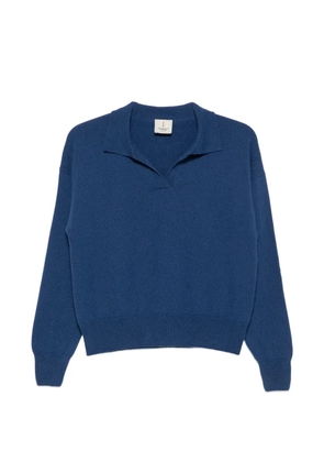 Incentive! Cashmere Famara polo-collar sweater - Blue